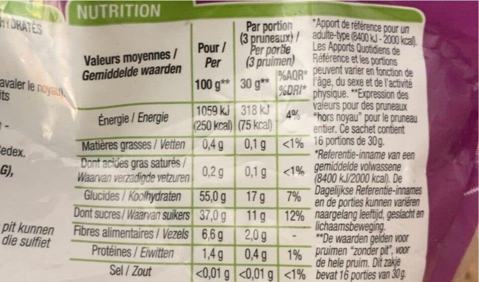 Cora Pruneaux D'Agen packshot