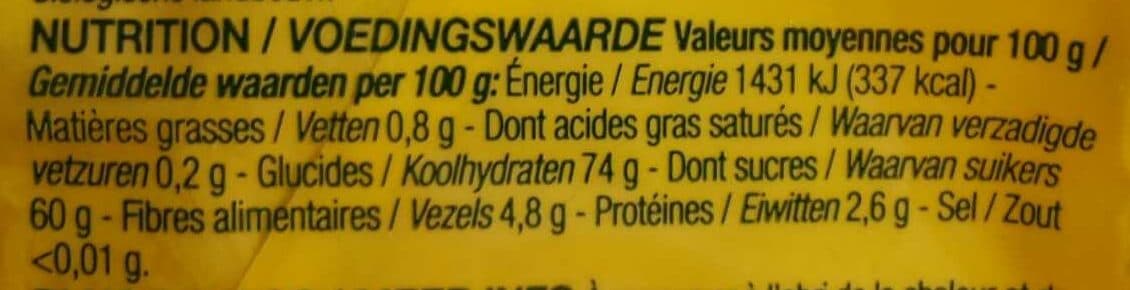 Nature bio Nature Bio Raisins Secs Sultanines Bio packshot