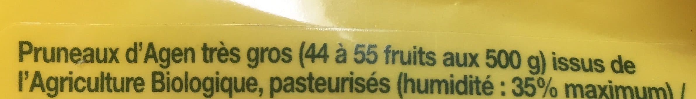Nature bio Nature Bio Pruneaux D'agen Entier (avec Noyaux) Calibre Très Gros packshot