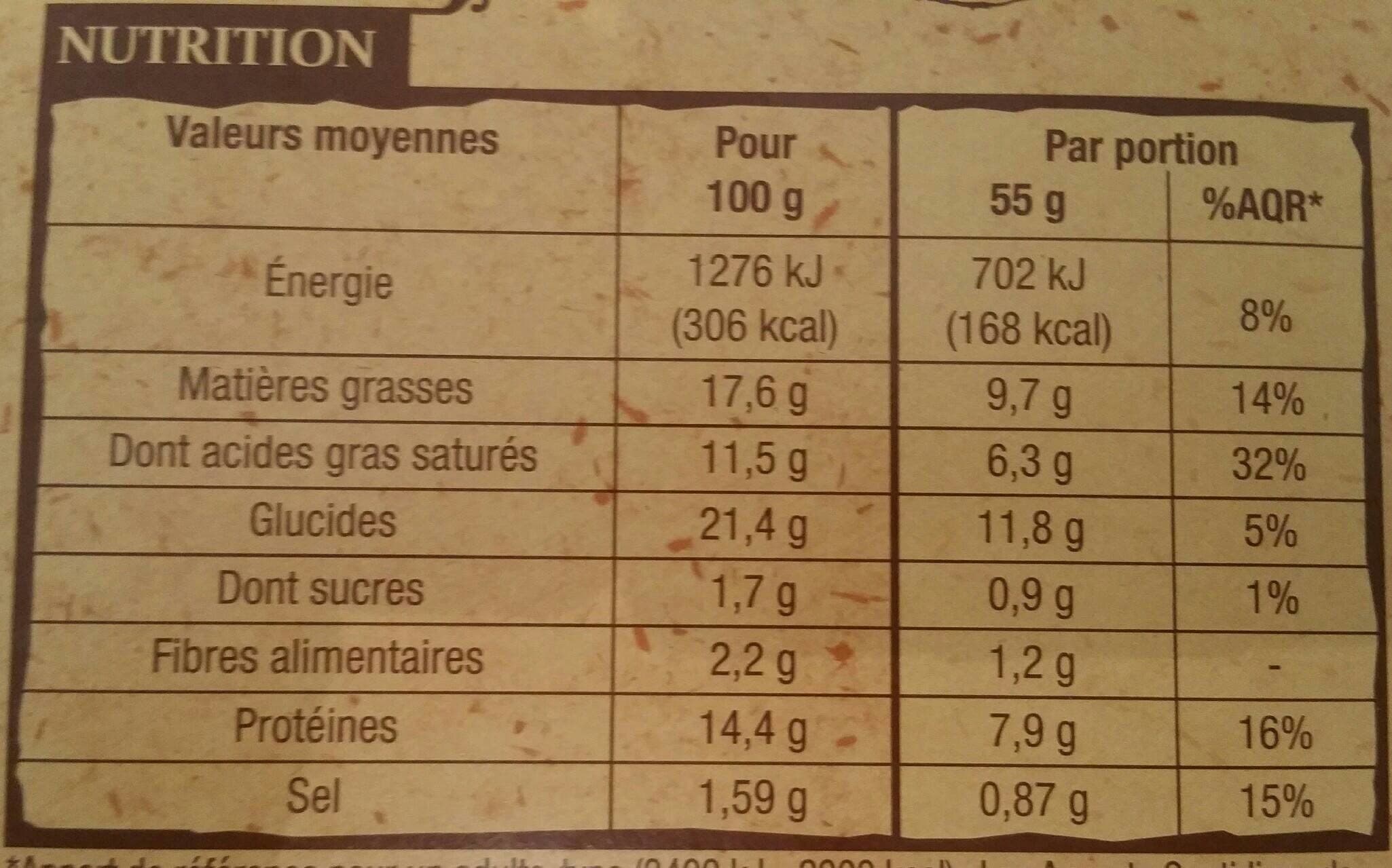 Patrimoine Gourmand Flamiche au Maroilles packshot