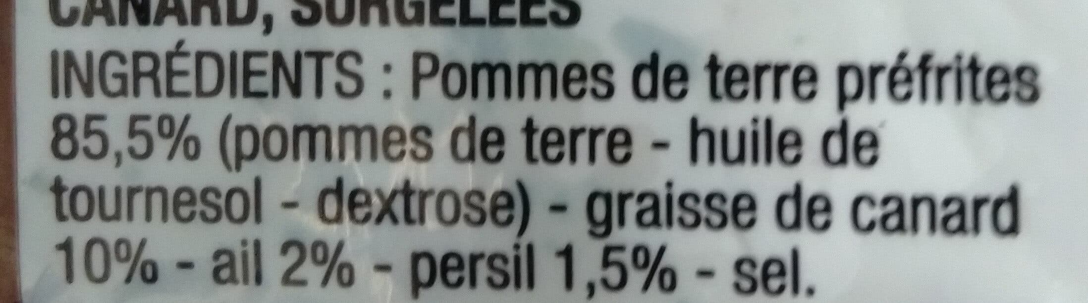 Cora Pommes Sautées à la salardaise. packshot