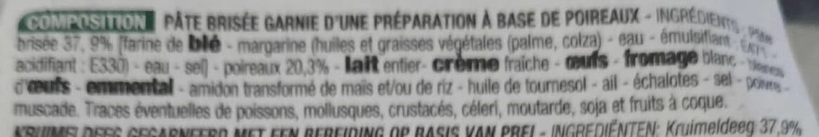 Cora Tarte aux Poireaux packshot