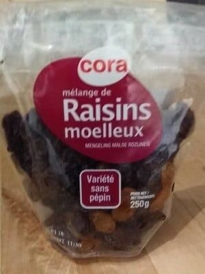 Cora Raisins Secs Moelleux packshot