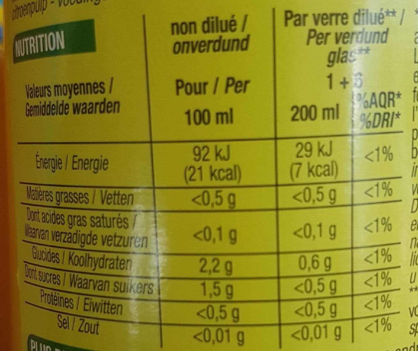Cora Concentré de Citron vert pour boisson et assaisonnement packshot