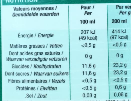Cora Pur jus Ananas packshot