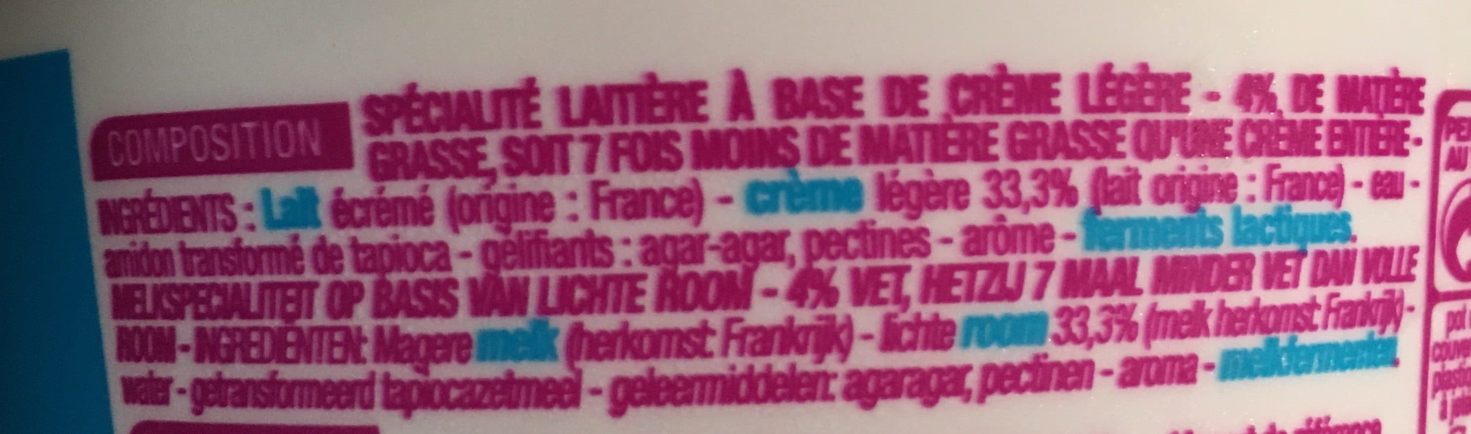 Cora Crème Épaisse & légère packshot