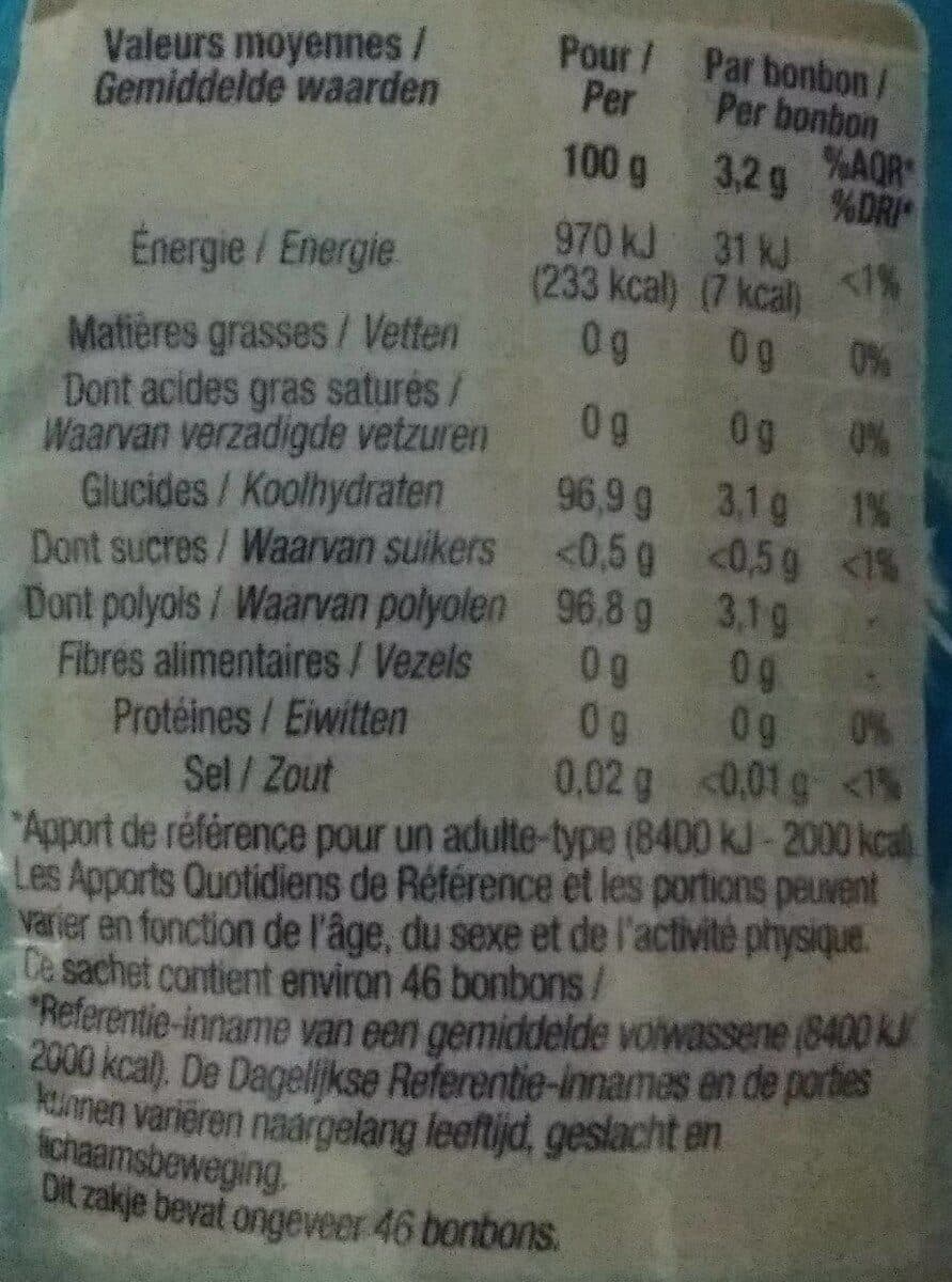 Cora Mini-bonbons Sans Sucres, Menthe packshot