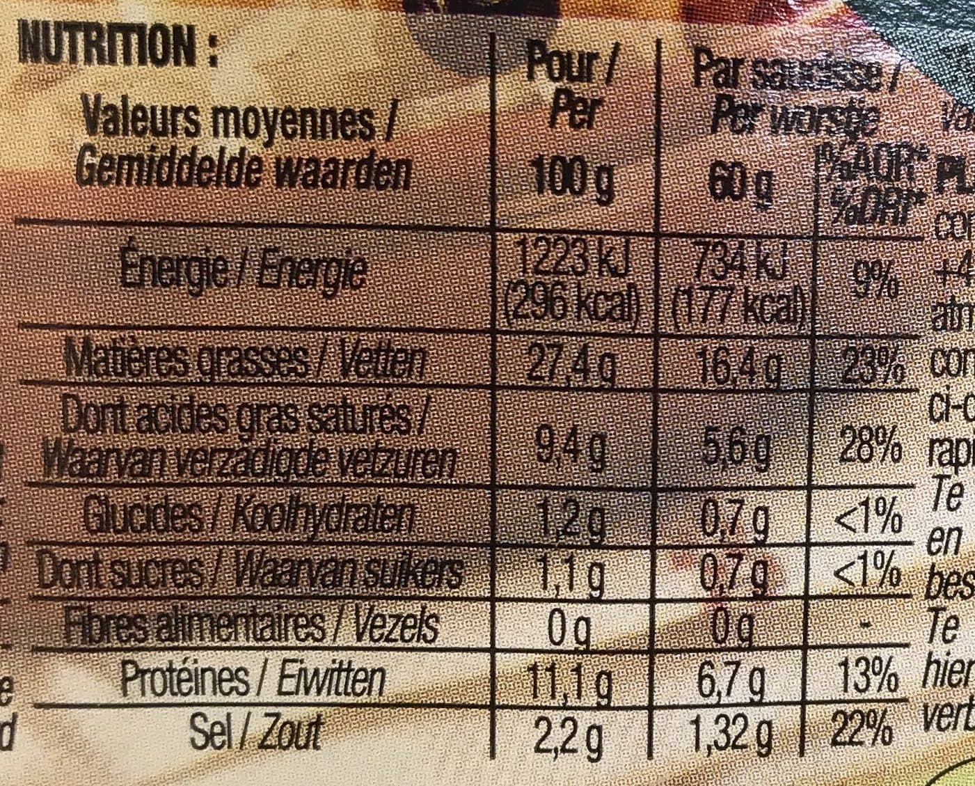 Cora Saucisses de Francfort packshot
