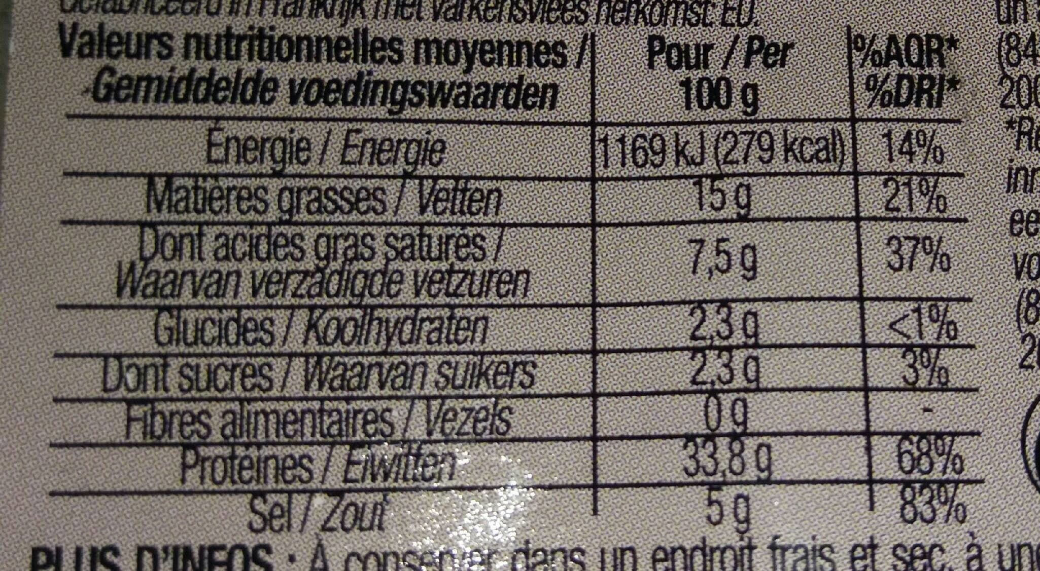 Cora Saucisson sec packshot