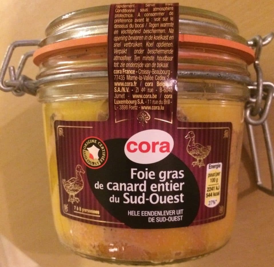 Cora Foie gras de canard entier du sud ouest packshot