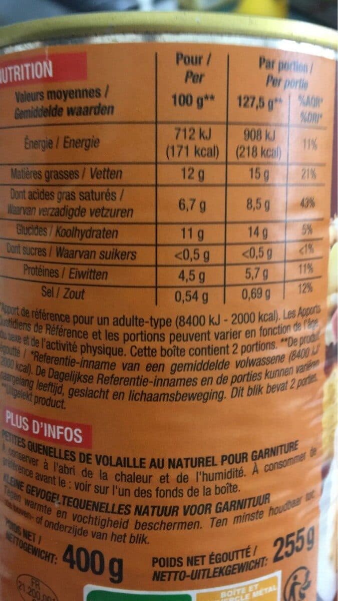 Cora Petites Querelles De Volaille pour garniture packshot