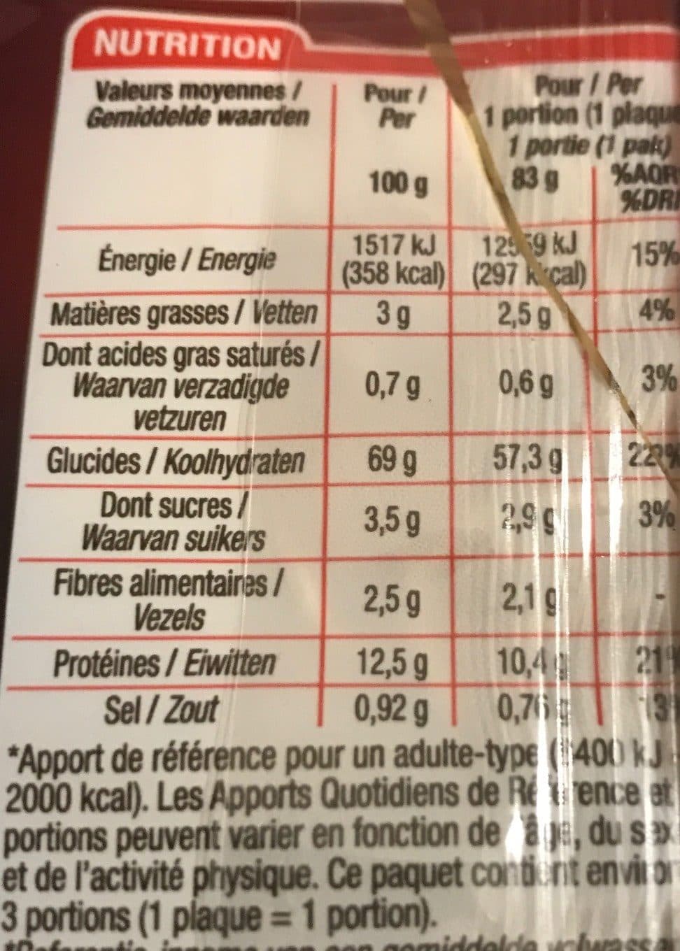 Cora Pâtes Chinoises Aux Œufs, 250 Grammes, Marque Cora packshot