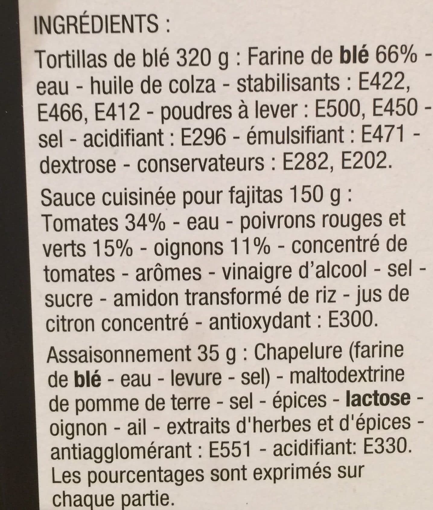 Cora Kit Fajitas Doux packshot