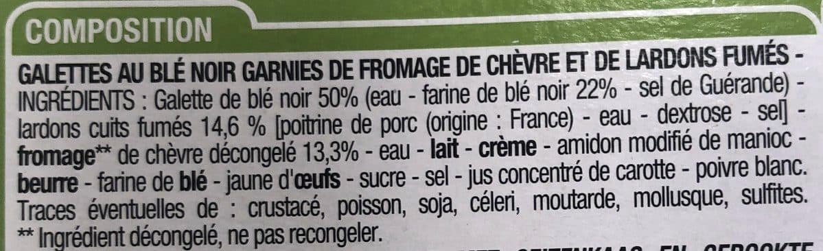 Cora Galettes au blé noir - Chèvre / miel packshot