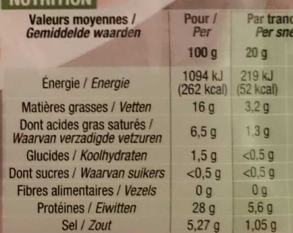 Cora Jambon cru italien packshot