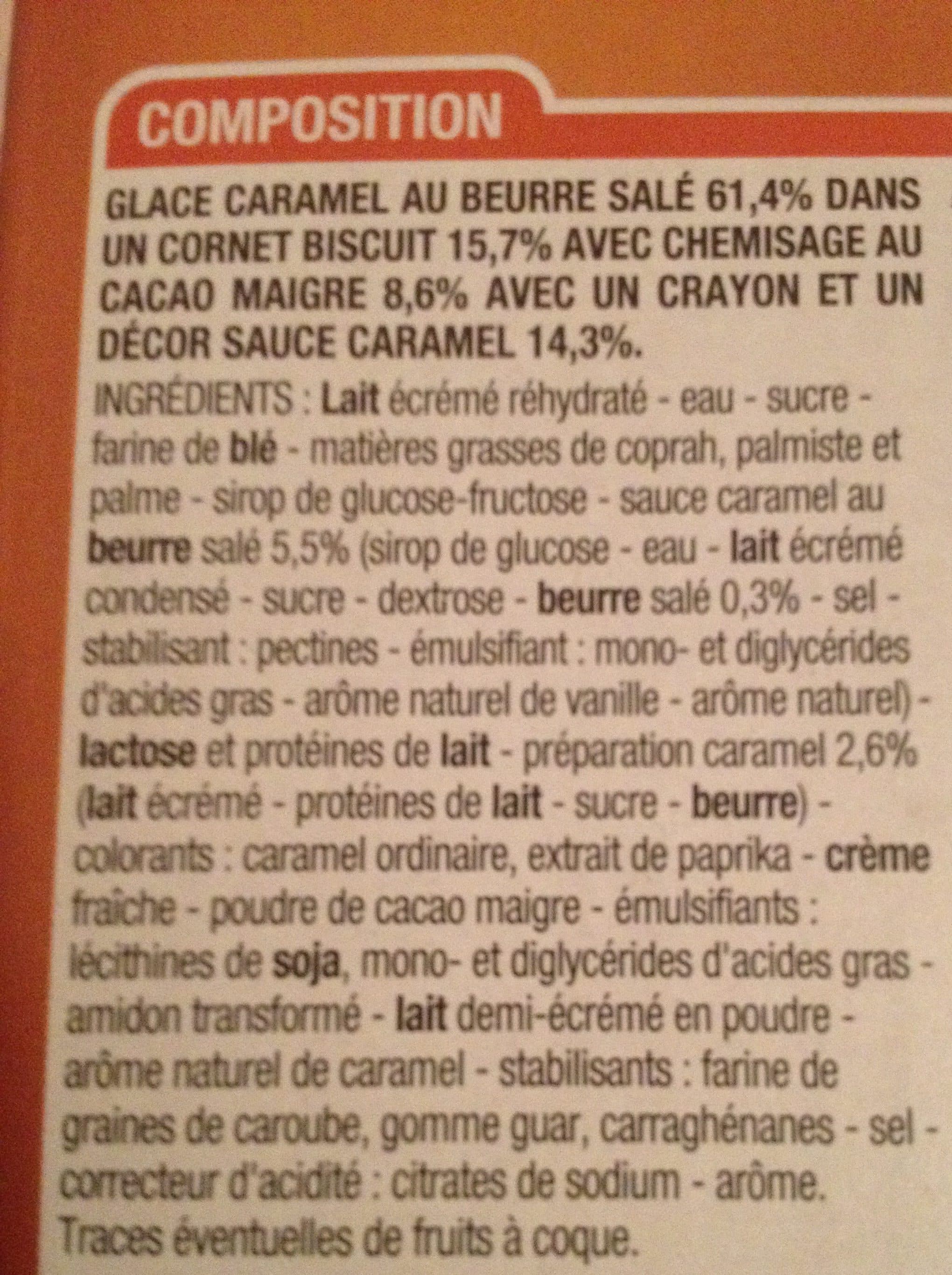 Cora cône caramel packshot
