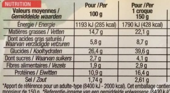Cora Maxi croque à poêler packshot