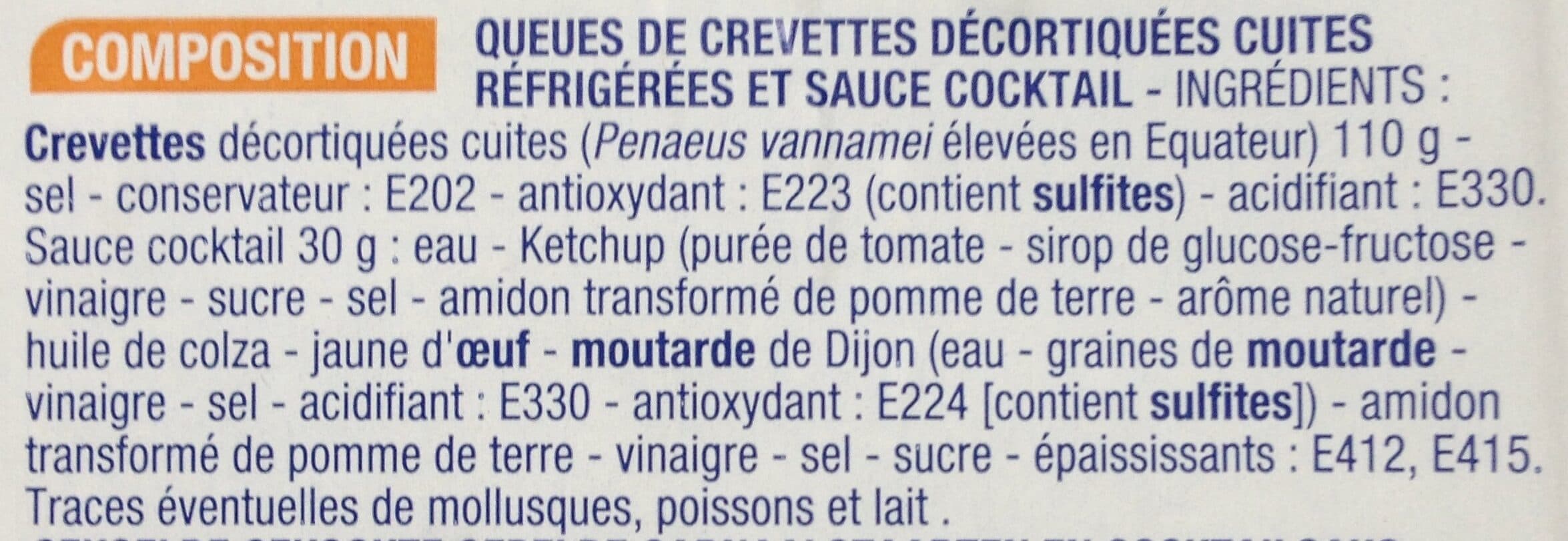 Cora Crevettes & sauce cocktail packshot