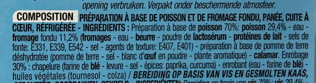 Cora Petits poissons Fromage fondu packshot