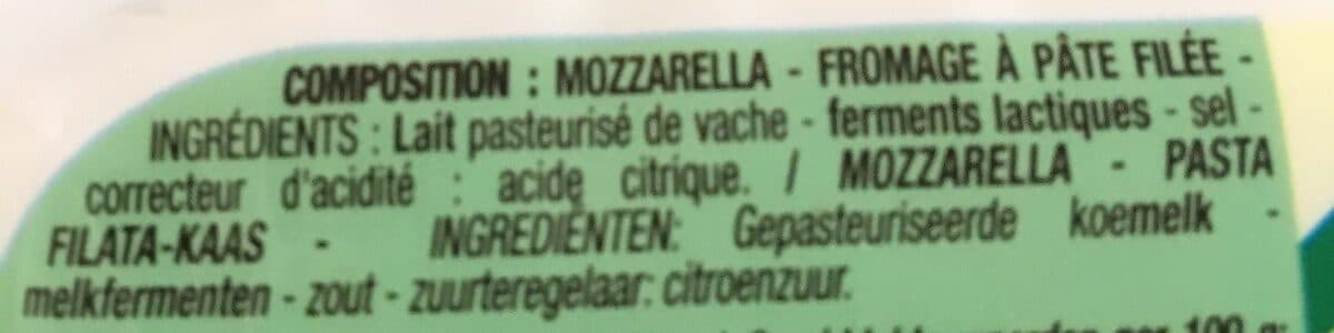 Cora Mozarella cuisine packshot