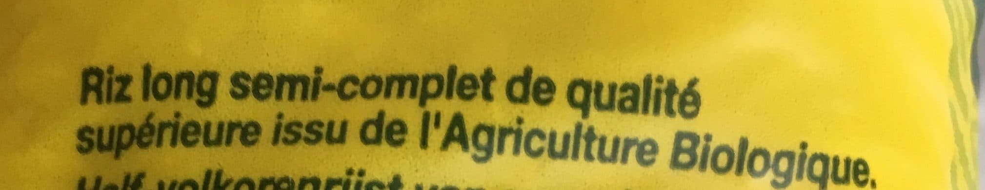 Cora Riz semi complet Bio packshot