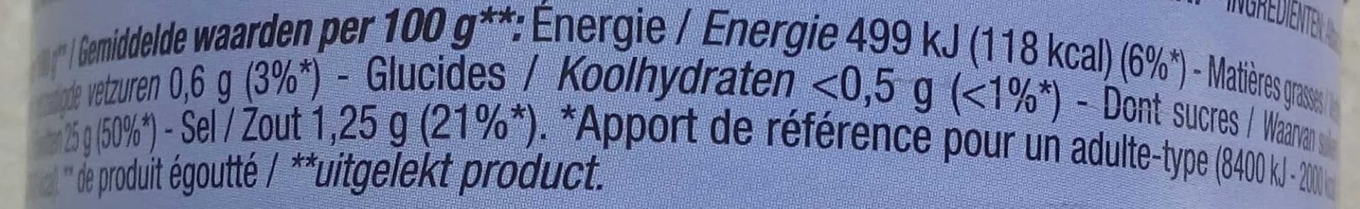 Cora Thon entier Albacore au naturel packshot