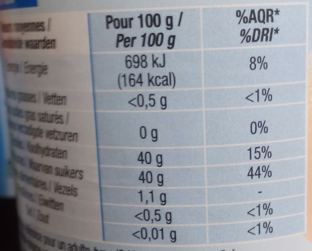Cora Confiture allégée Orange packshot