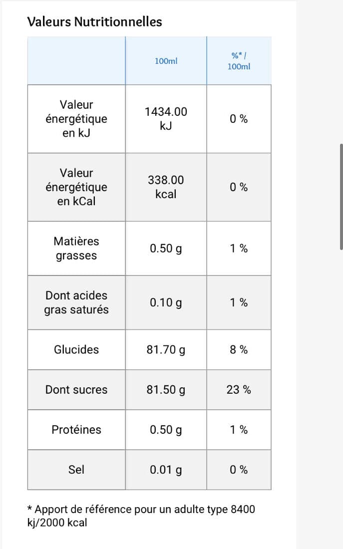Nature Bio Sirop de Grenadine bio cora & match packshot