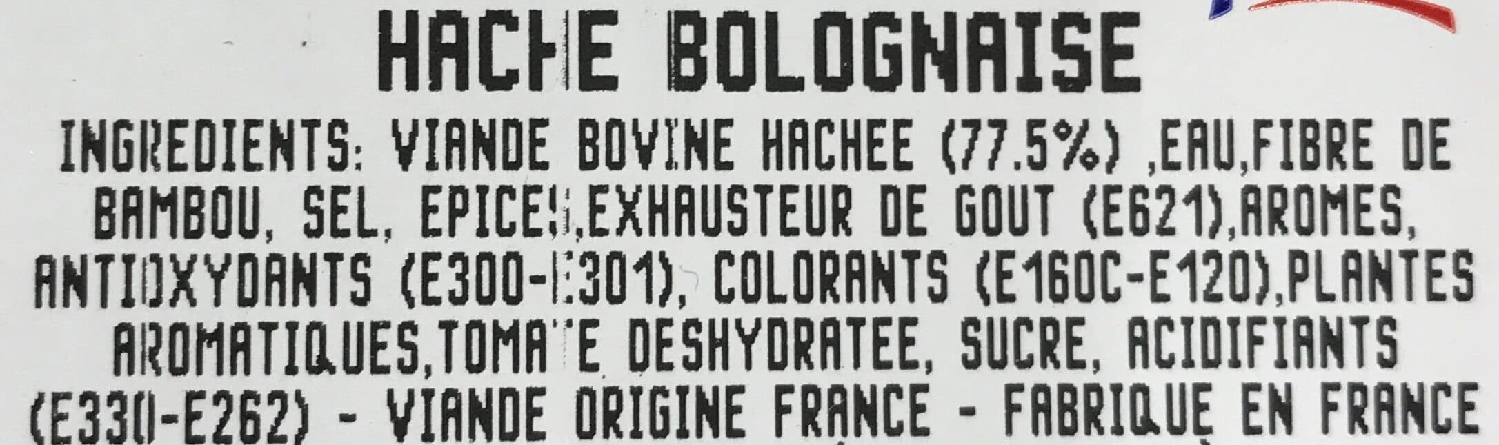 Laurent Bocquet Haché bolognaise packshot