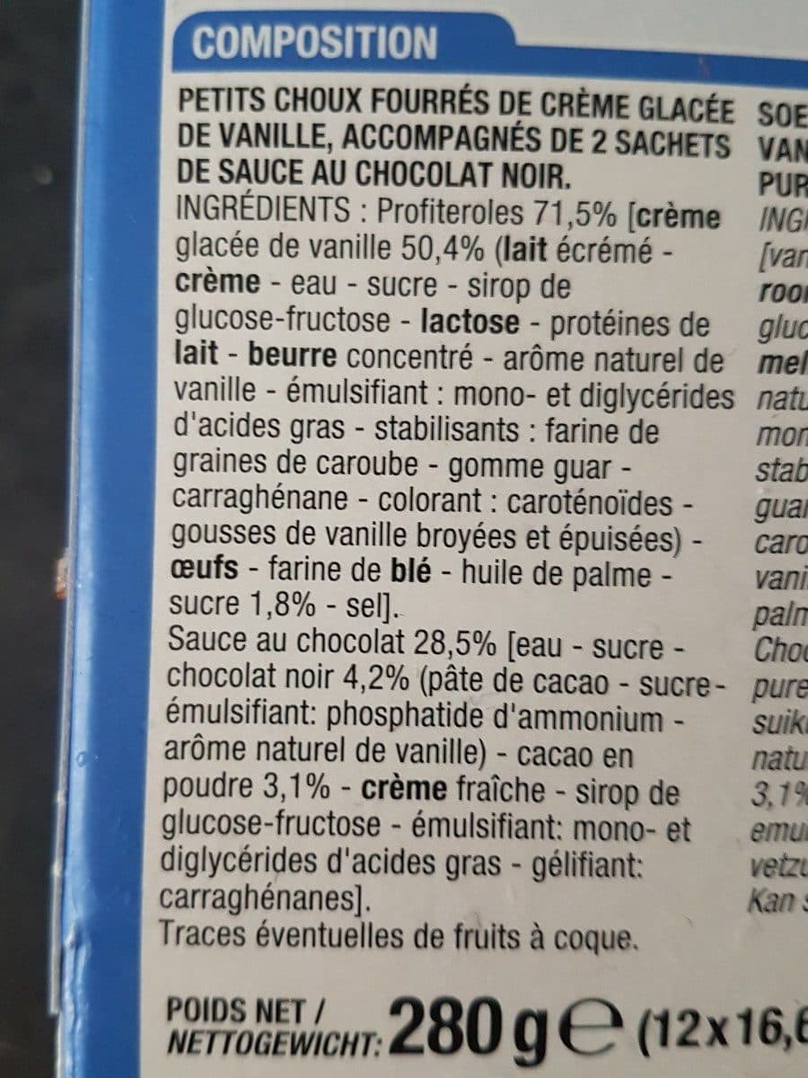 Cora Profiteroles packshot