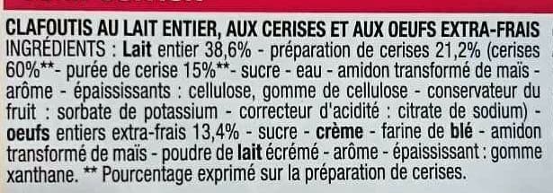 Cora Clafoutis aux cerises packshot