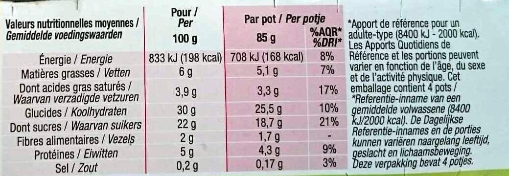 Cora Clafoutis aux cerises packshot