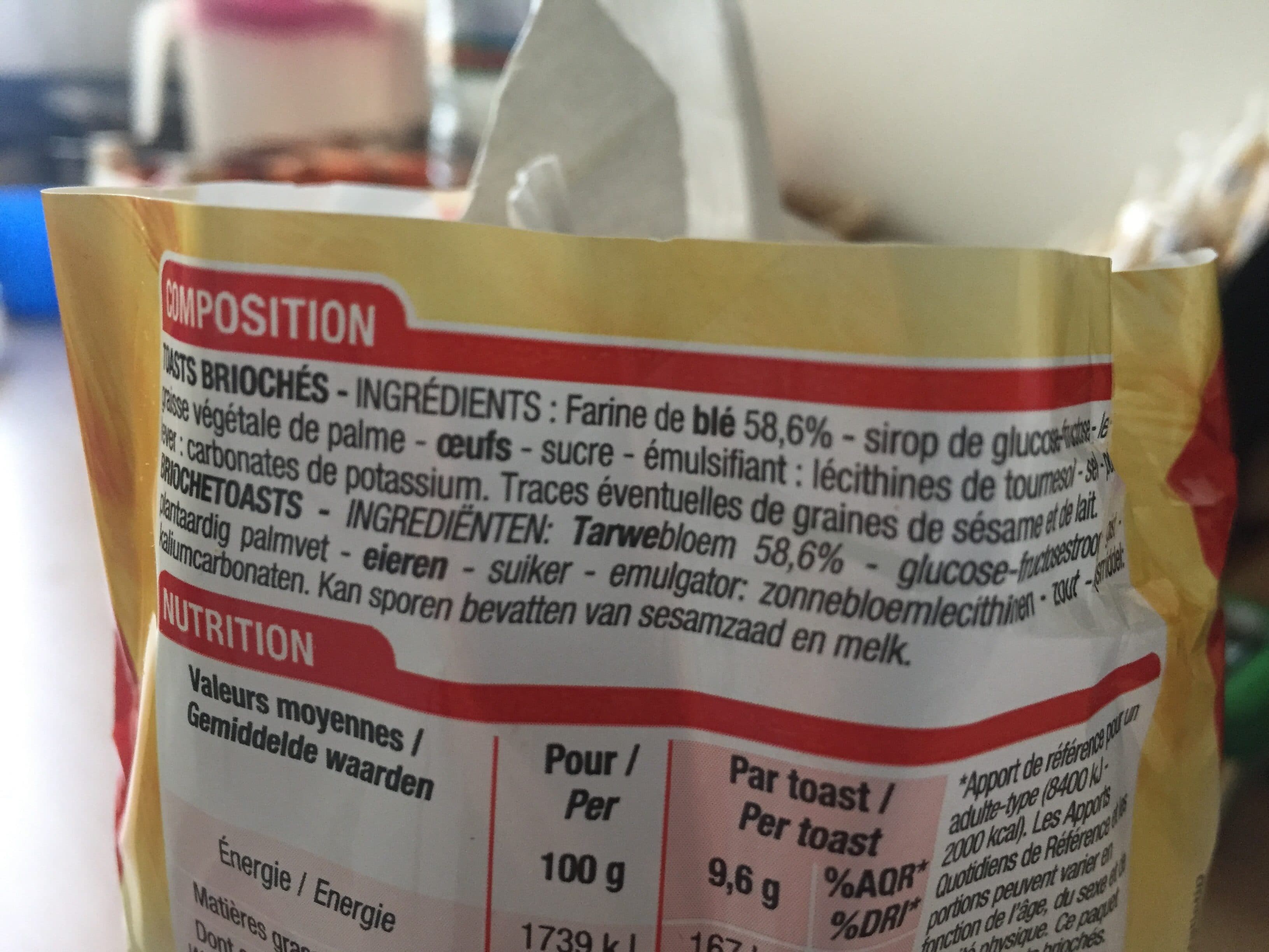 cora Toast Brioché packshot