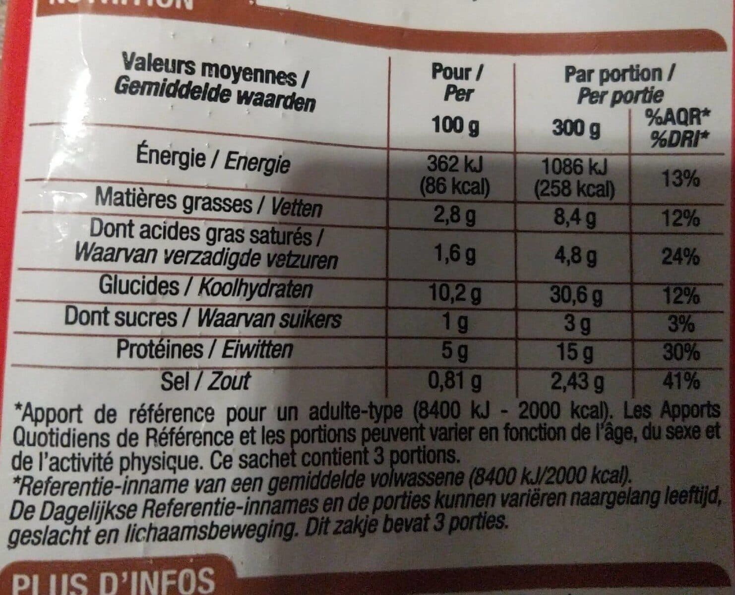 Cora Blanquette de poulet packshot