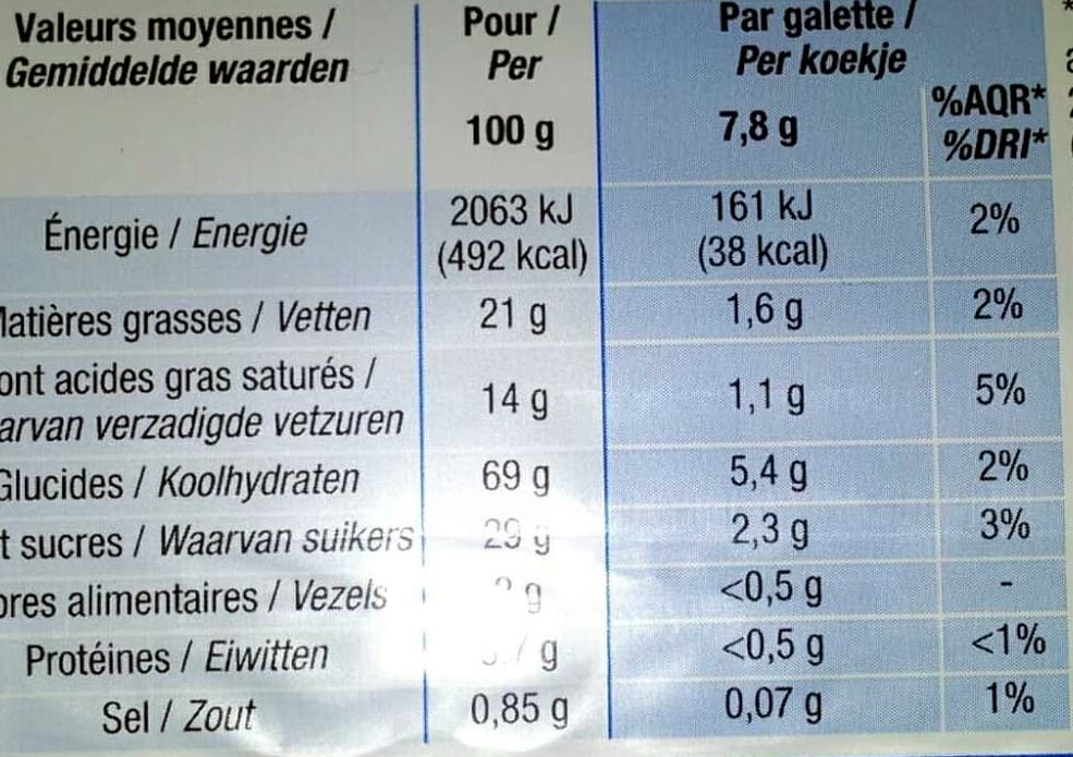 Cora Galettes bretonnes packshot