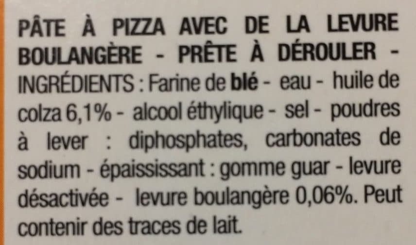 Cora Pâte à Pizza épaisse packshot