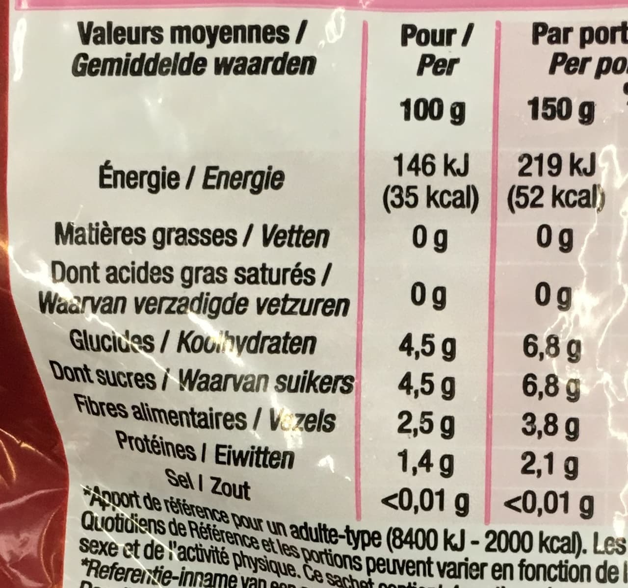 Cora Framboises entières packshot