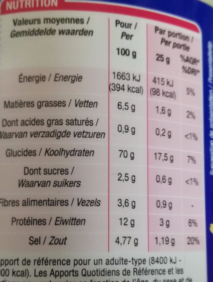 Cora Sticks et bretzels packshot