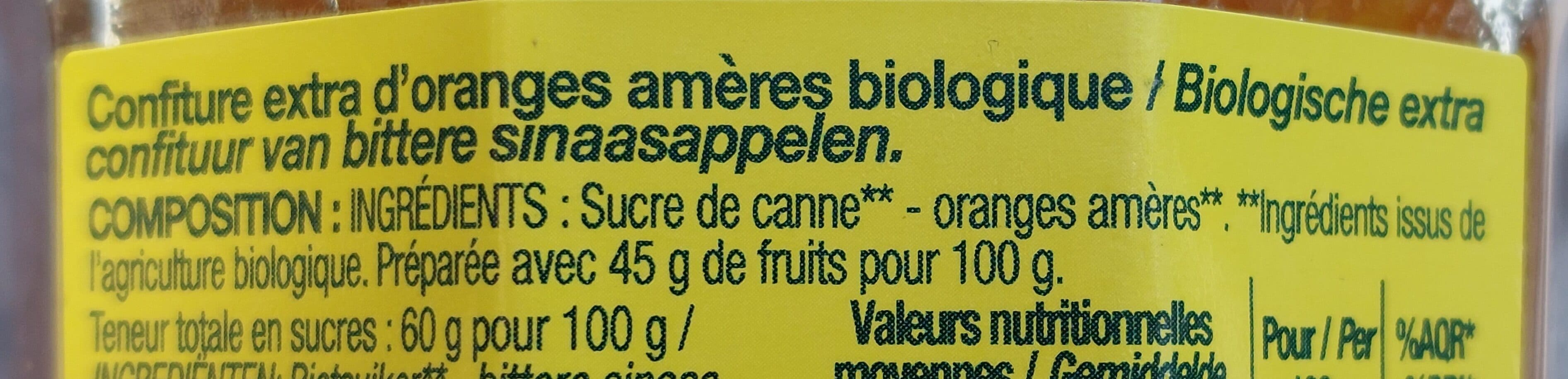 Patrimoine gourmand Confiture Extra Orange Amère Bio - Derniers Stocks packshot