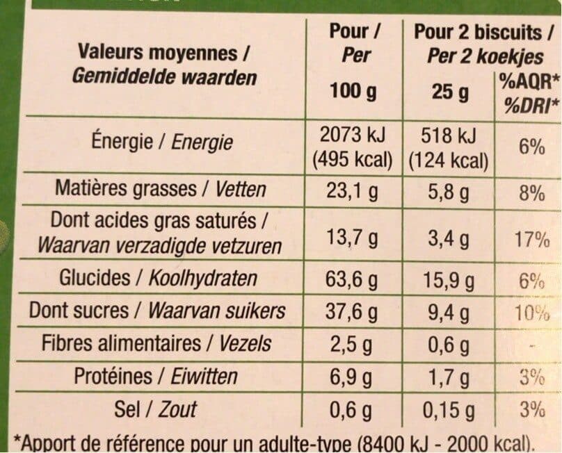 Cora Petit Beurre Chocolat Noisette packshot