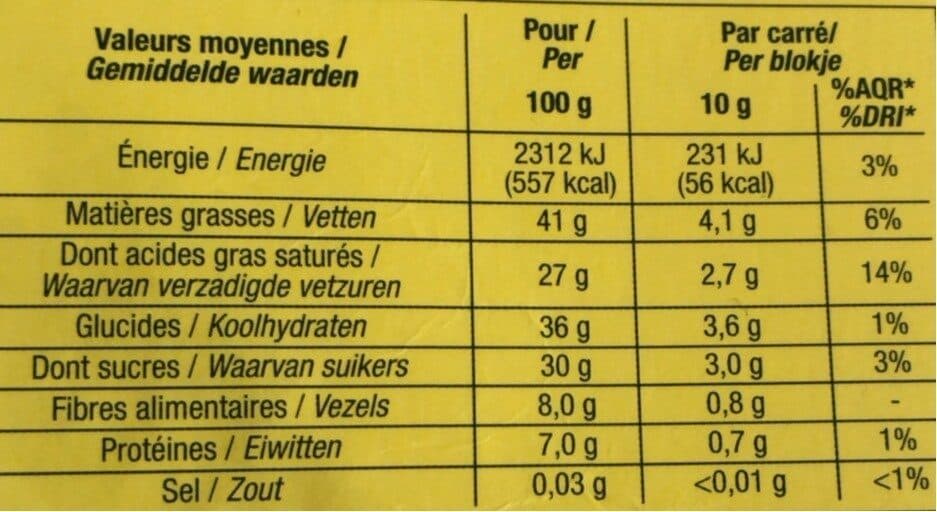 Nature Bio Noir dégustation Pérou packshot