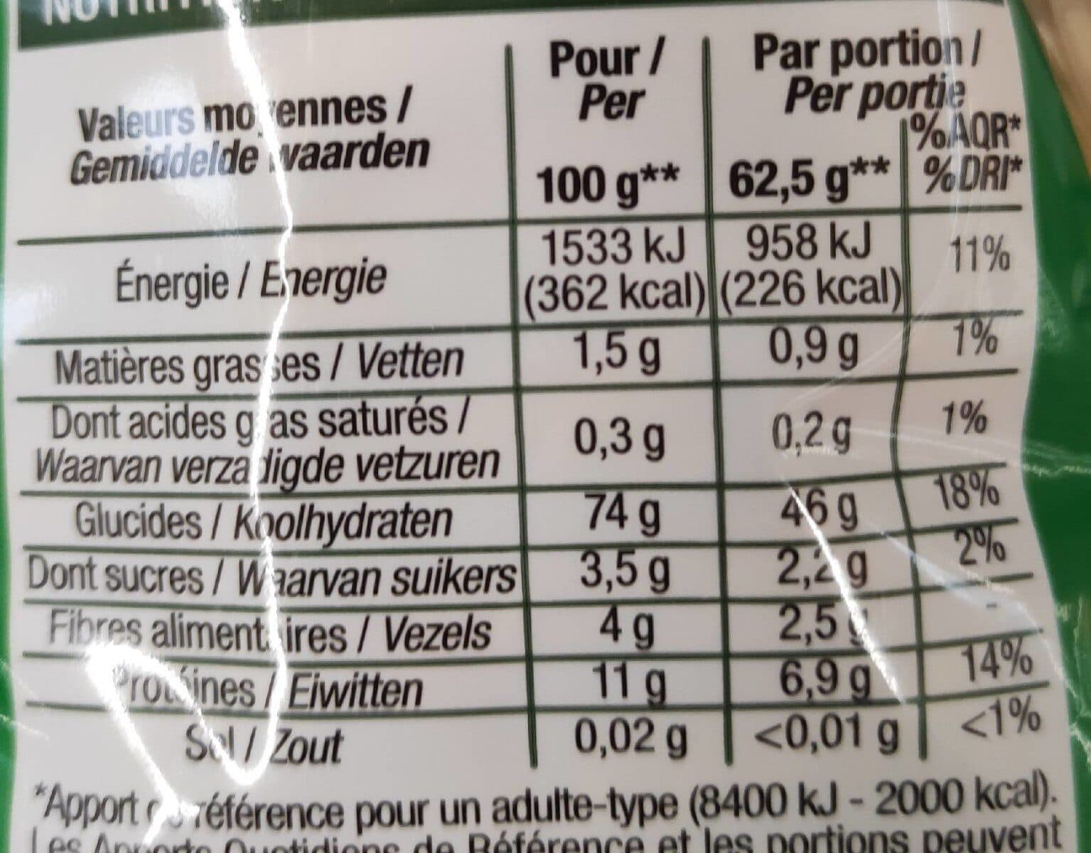Cora Fusilli qualite superieure packshot