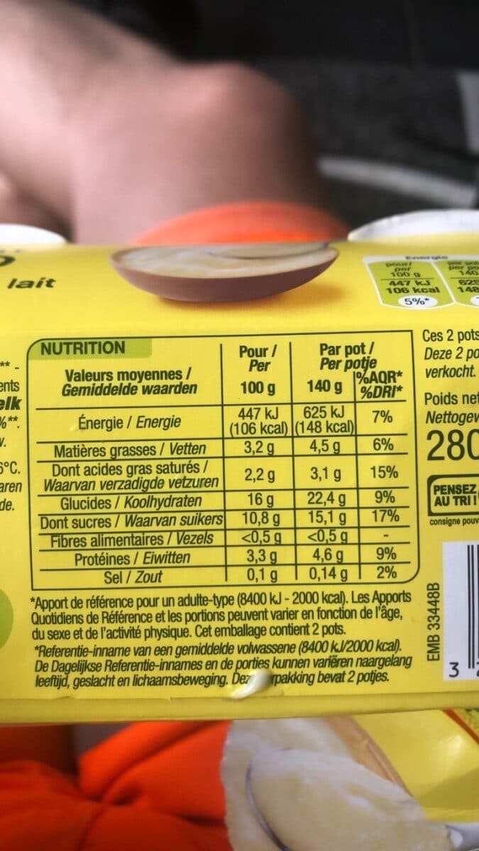 Nature bio Semoule Au Lait Bio packshot