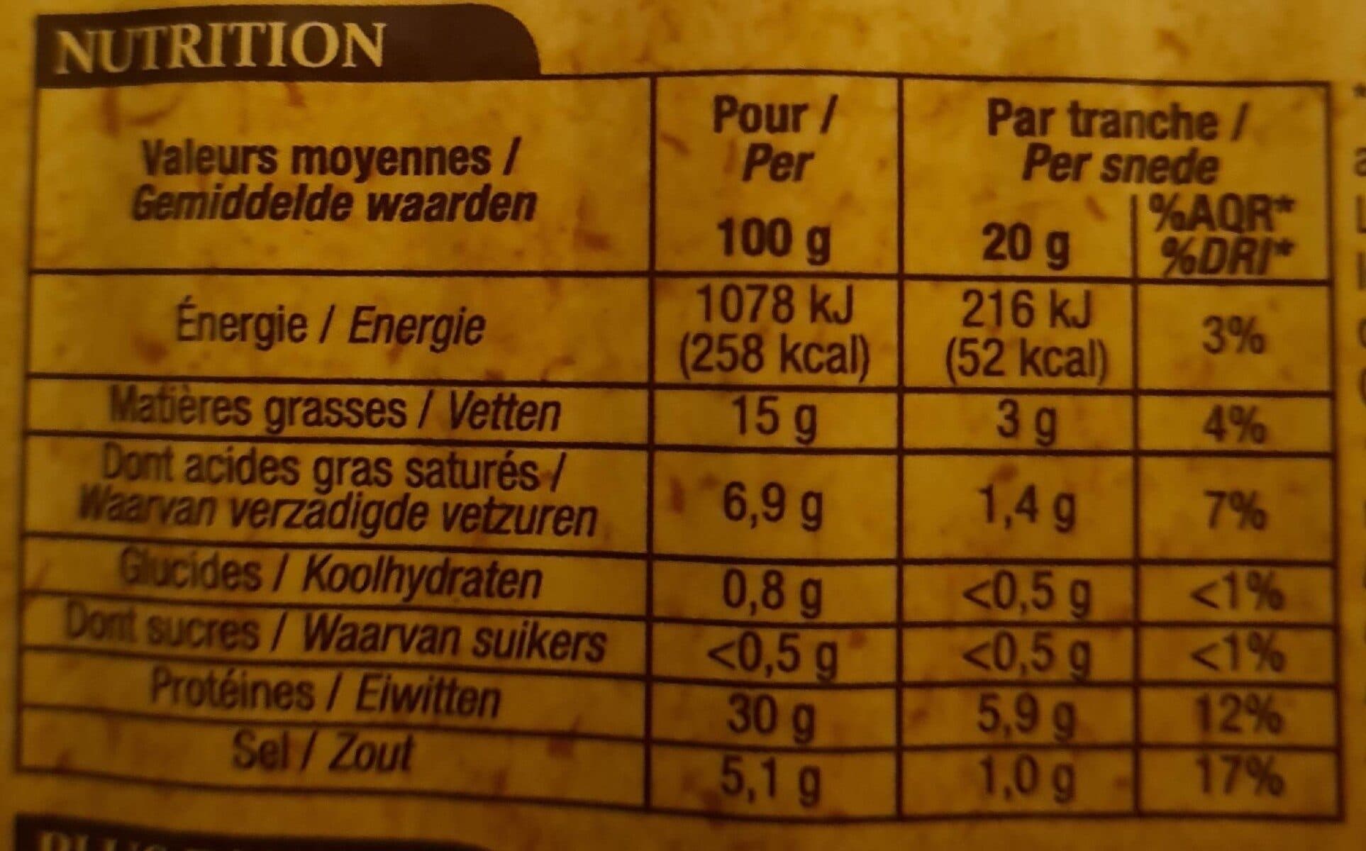 Patrimoine Gourmand Jambon de Bayonne 14 mois d'âge packshot