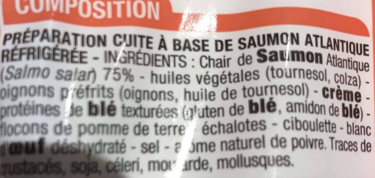 Cora Steak Haché Saumon packshot
