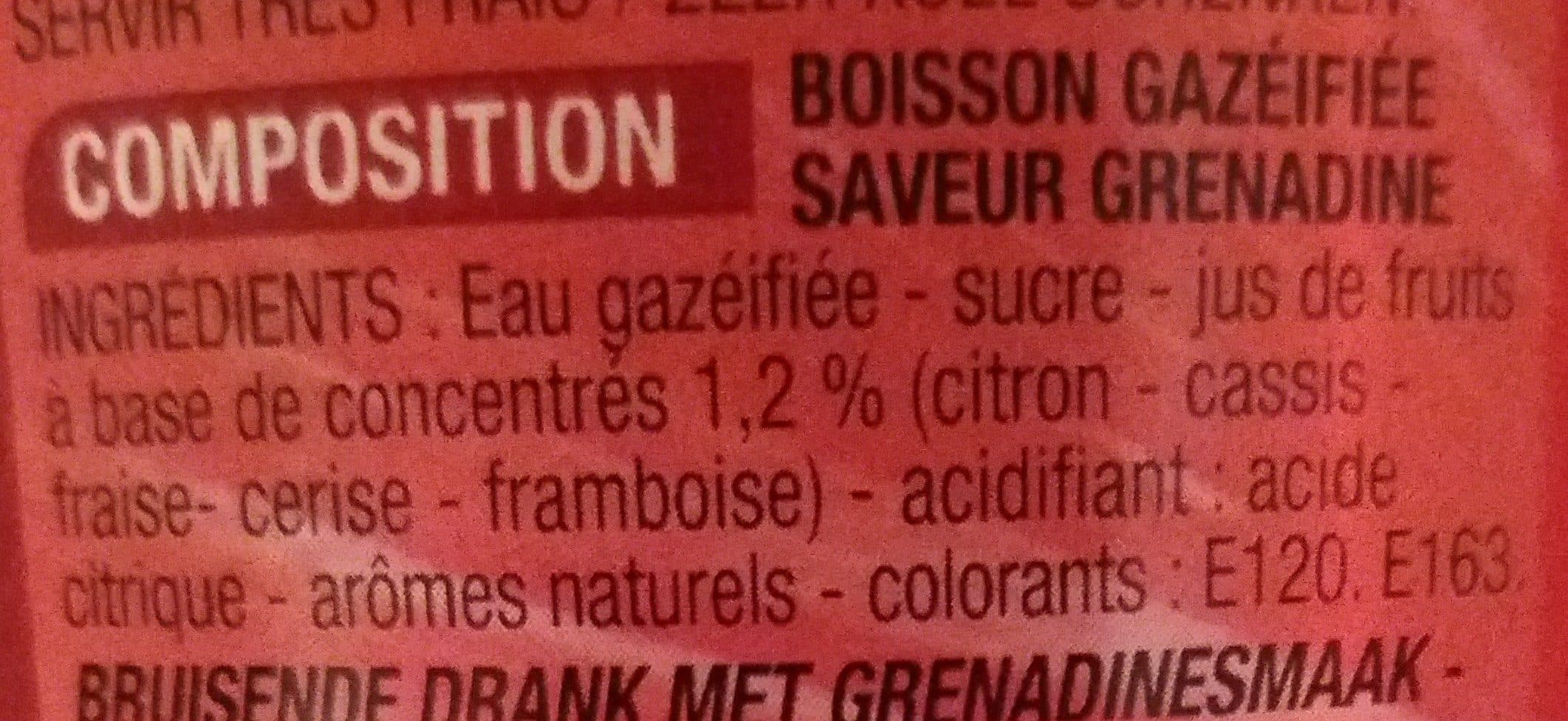 Cora Diabolo saveur grenadine 1.5L packshot