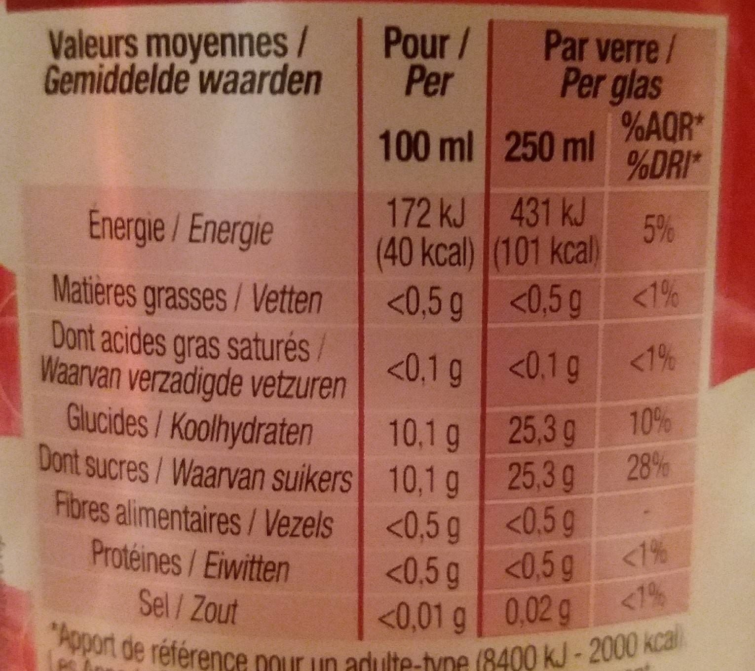 Cora Diabolo saveur grenadine 1.5L packshot