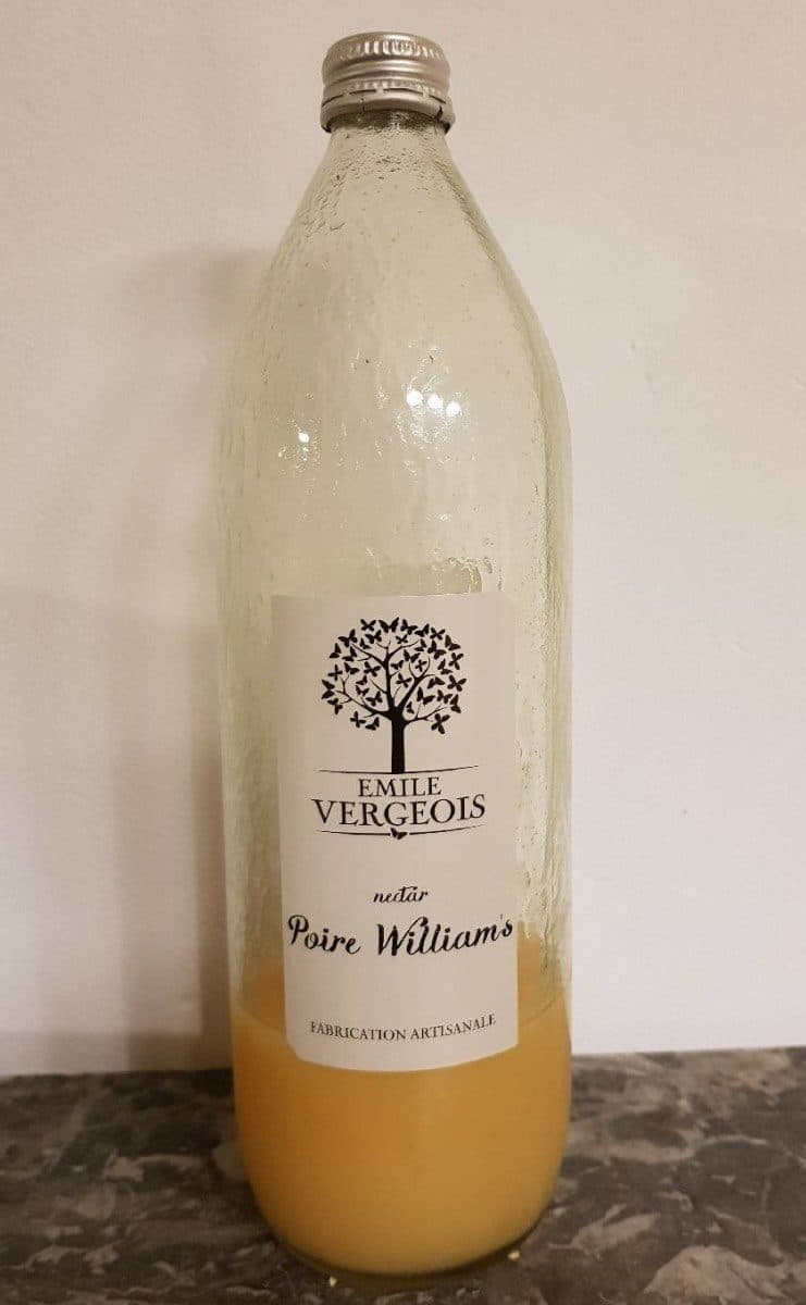 Open Food Facts Nectar poire willam's packshot