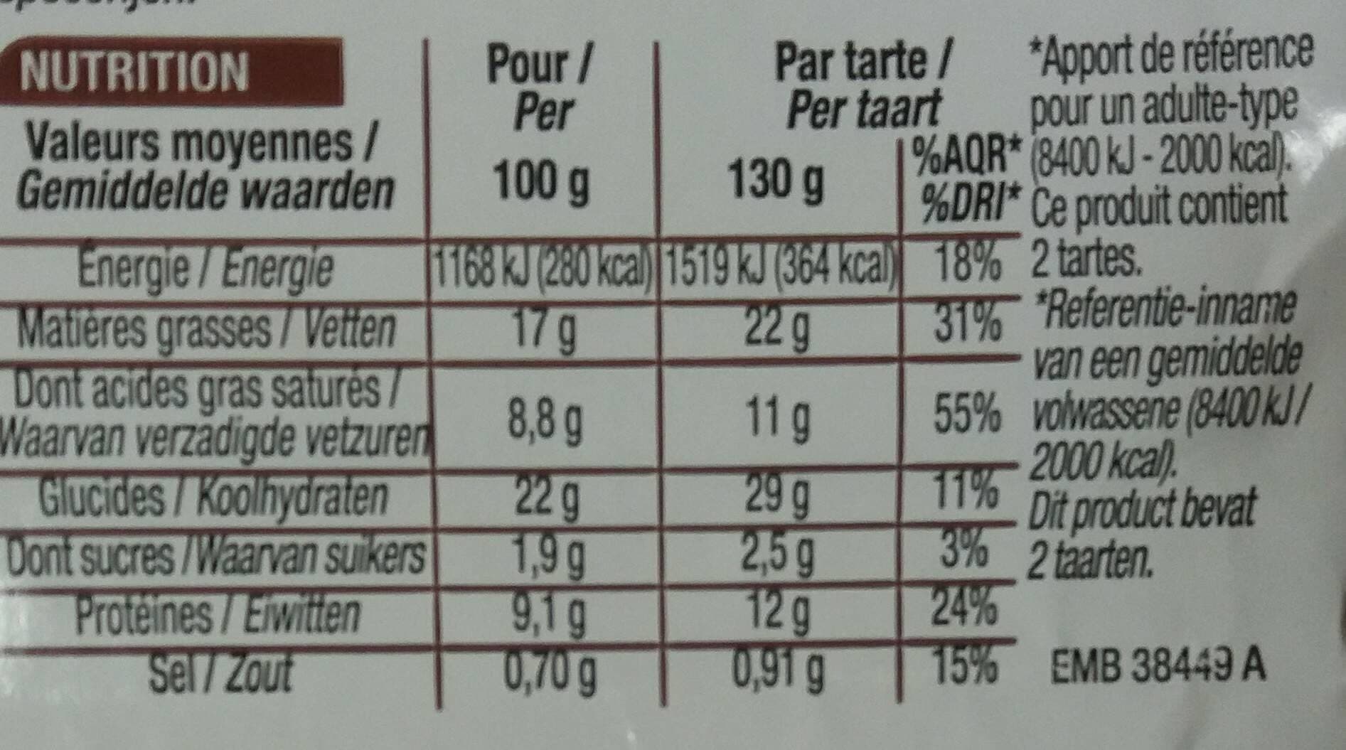 Cora Tartes Aux Fromages packshot