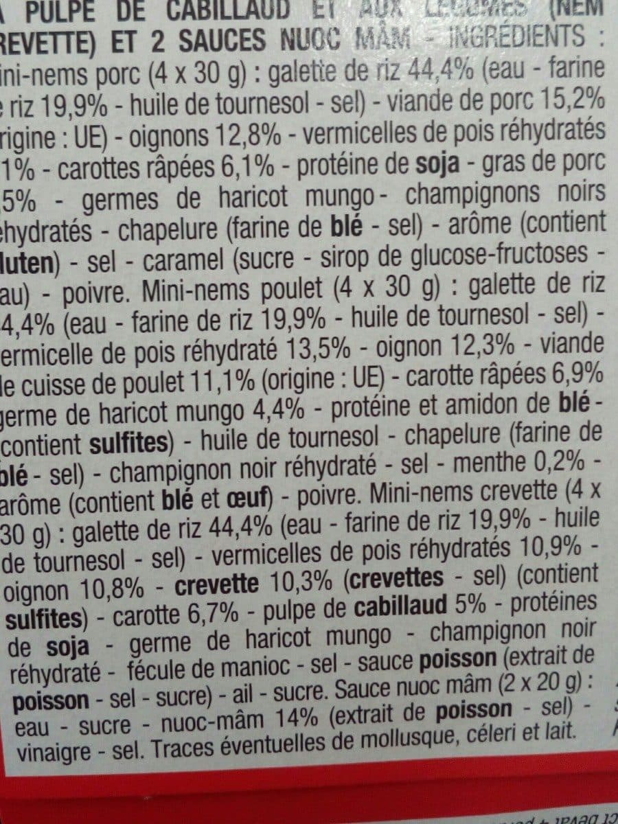 Cora Assortiment Mini-nems Cora 400gr packshot